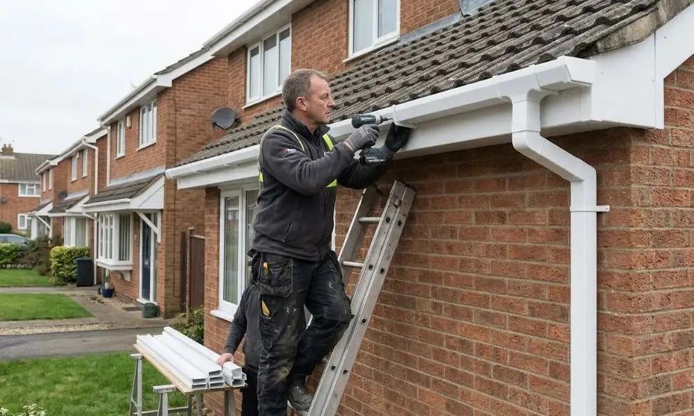 Roof repair project in Birmingham