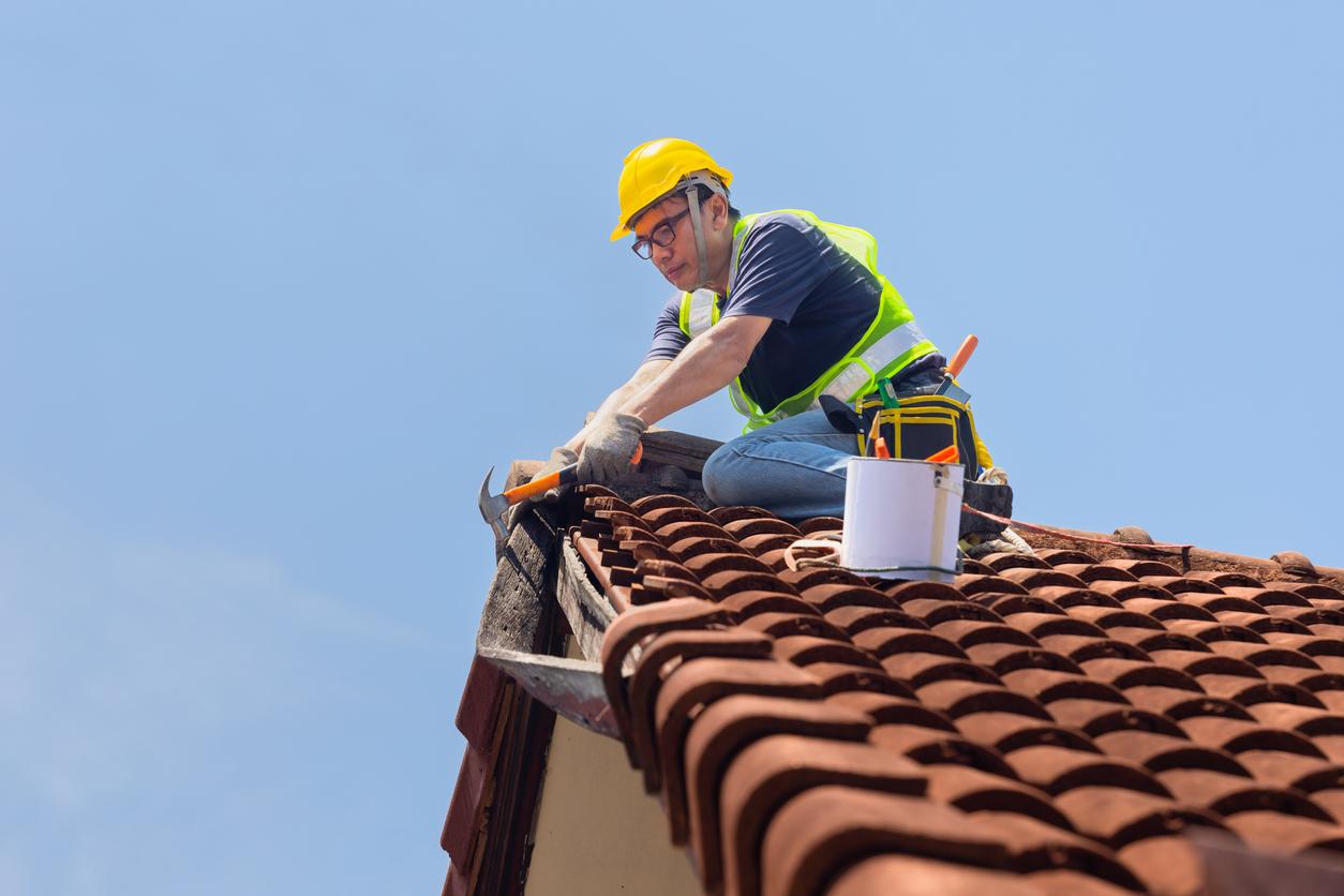 Roofing project by All Seasons Roof Care & Repair