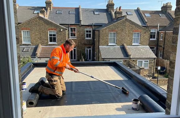Completed roofing work in Birmingham