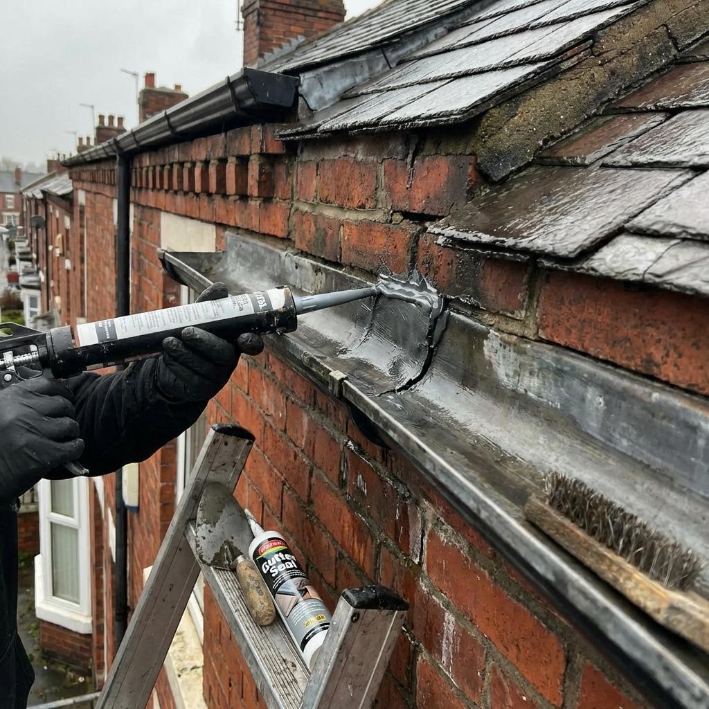Completed roofing work by All Seasons Roof Care & Repair